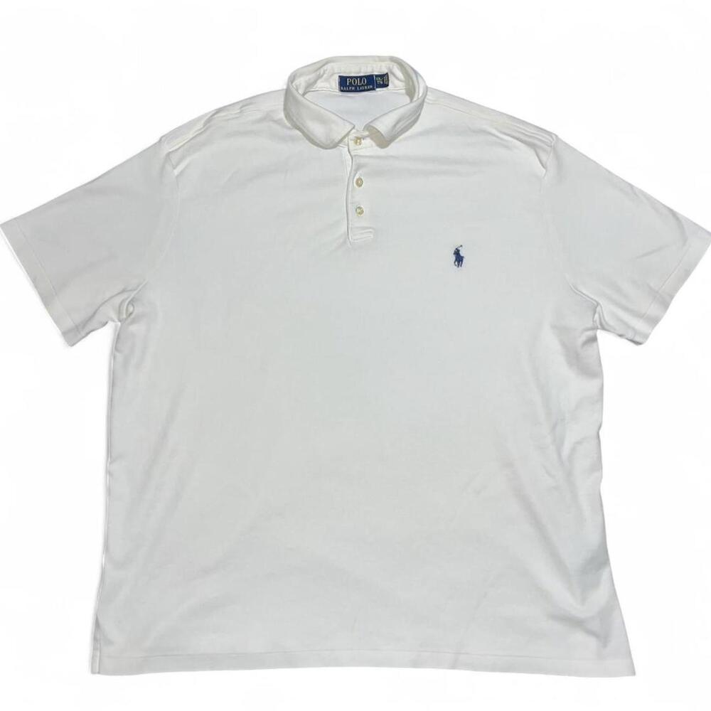 White Polo Ralph Lauren polo shirt #preppy
